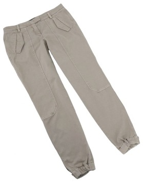 TRUSSARDI spodnie damskie joggery kieszenie 38