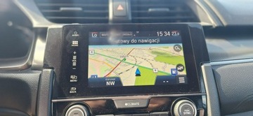 Honda Civic X Hatchback 5d 1.0 VTEC TURBO 126KM 2019 Honda Civic biala perla 1,0 i-vtec ledy duza navi, zdjęcie 13