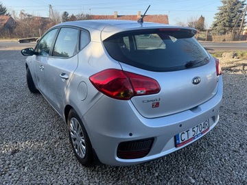 Kia Ceed II Hatchback 5d Facelifting 1.4 CRDi 90KM 2018 KIA CEED 1 WŁASCICIEL STAN BDB BEZWYPADKOWY W 100% 2kluczyki ks.serwisowe, zdjęcie 14