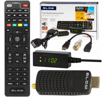ЦИФРОВОЙ ТВ-ТЮНЕР DVB-T2 H.265 HEVC HDMI HD ДЕКОДЕР
