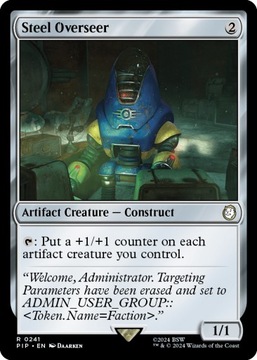 MTG Steel Overseer (R)