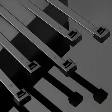 КАБЕЛЬНЫЕ Стяжки ЧЕРНЫЕ ПРОЧНЫЕ КАБЕЛЬНЫЕ Стяжки 3,6 x 200 мм 100 шт.