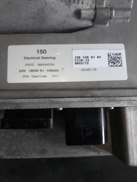 Linde T20 seria 131 silnik wspomagania