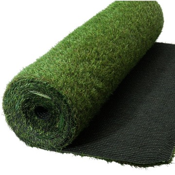 Sztuczna trawa, 2 cm grubości, 1 x 10 m lub 10 m², kolor zielony