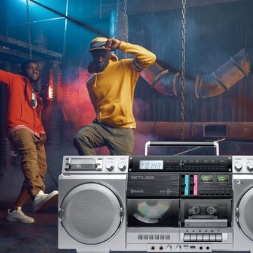Boombox Cassette Radio Aux в Bluetooth Muse M-380 GBS Ghetto Muse