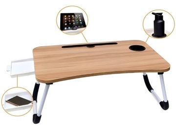СКЛАДНОЙ СТОЛИК ДЛЯ НОУТБУКА ДЛЯ КРОВАТИ С ПОДСТАВКОЙ