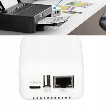 СЕРВЕР ПЕЧАТИ С РАЗЪЕМОМ СЕРВЕРА ПЕЧАТИ USB 2.0