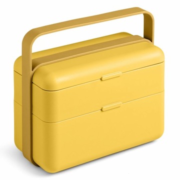 Lunchbox wysoki BAULETTO średni pustynny BLIM PLUS