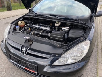 Peugeot 307 I Cabrio 2.0 16V 136KM 2004 Peugeot 307 CC CABRIOLET HARDTOP JASNE SKORY GRZANE FOTELE KLIMATYZACJA CZ, zdjęcie 21