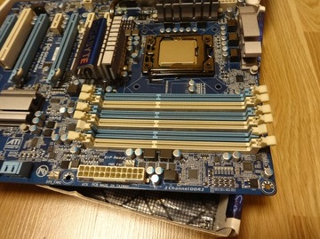 Материнская плата Gigabyte GA-X58-USB3 BOX + процессор 6 ядер + 24 ГБ ОЗУ