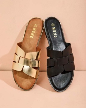 ЧЕРНЫЕ ЖЕНСКИЕ ШЛЕПАНЦЫ OMIPP 37