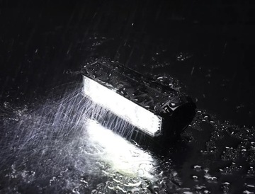 СВЕТОДИОДНАЯ ВЕЛОСИПЕДНАЯ ЛАМПА ПЕРЕДНЯЯ МОЩНАЯ + ЗАДНЯЯ 1200лм 4000мАч 3 ДИОДА