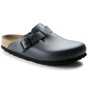 Birkenstock BOSTON skóra chodaki SZEROKIE profilowane roz. 39