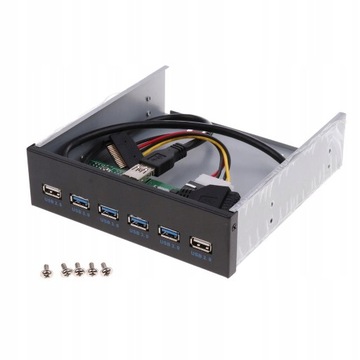 20Pin 6 portów Hub USB 3.0/2.0 USB3.0 Panel przedn
