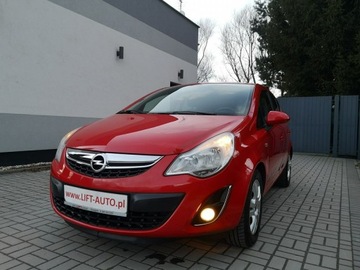 Opel Corsa D Hatchback 5d Facelifting 1.2 Twinport ECOTEC 70KM 2012 Opel Corsa 1.2 Benzyna 69KM Klimatyzacja Elektryka