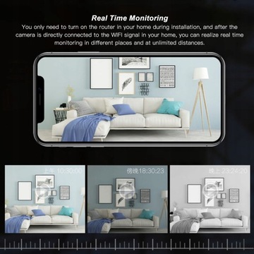 МИНИ СКРЫТАЯ IP WIFI КАМЕРА УДАЛЕННАЯ HD Подслушивание