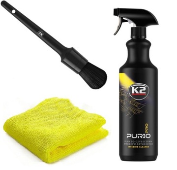 K2 PURIO Средство для чистки салона Пластиковое средство 1л