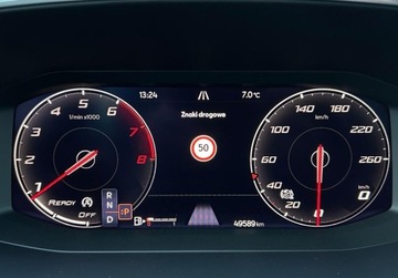 Seat Leon IV Sportstourer 2.0 TSI 190KM 2022 Seat Leon Sportstourer FR Pakiety, FV 23, GPS, Ambiente, ACC, Kassy, Wirt, zdjęcie 23