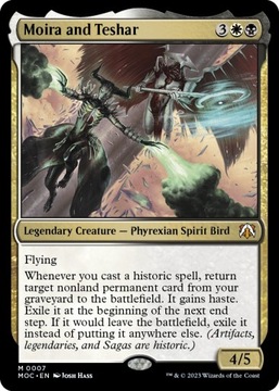 MTG Moira and Teshar FOIL (MR)