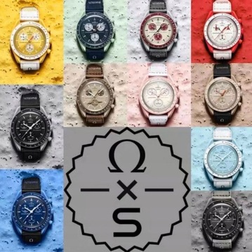Swatch Unisex Bioceramic Moonswatch Mission на Марс