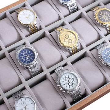 ПОДНОС ДЛЯ ДИСПЛЕЯ ДЛЯ ЧАСОВ, 30 ШТ. ДЛЯ ЭЛЕГАНТНОГО ЯЩИКА ДЛЯ ЧАСОВ G19