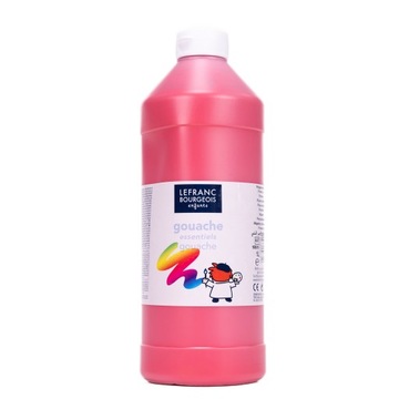 FARBA TEMPERA PLAKATOWA 1L CZERWONA L&B