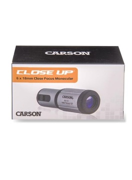 Компактный монокуляр Carson CloseUp 6x18 мм