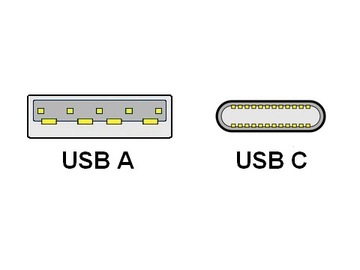 Кабель USB 3.2 C — USB A, быстрый 5 Гбит/с, сильный 3 А, длина 50 см