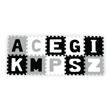 B.O.278/02 Пазл из пенопласта, 10 шт., буквы*