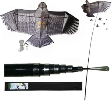 Отпугиватель птиц для скворцов EAGLE KITE + FLAG MAST 6m - PREMIUM MAX