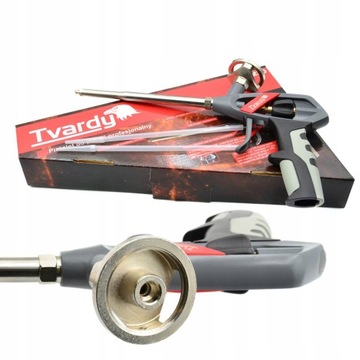 PISTOLET ALUMINIUM PROFI PIANKI MONTAŻOWEJ TVARDY