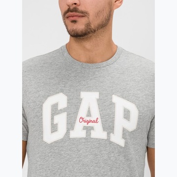 Koszulka męska GAP Logo Original Tee grey heather L