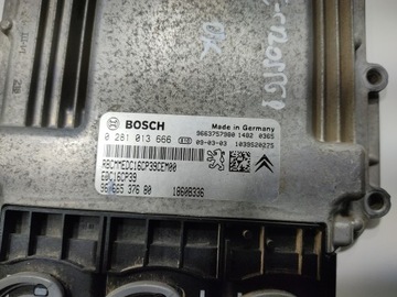JEDNOTKA C-CROSSER PEUGEOT 4007 2.2 HDI 9666537680 0281013666 2007-2012