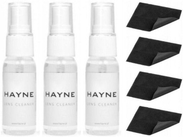 PŁYN DO OBIEKTYWÓW Hayne Lens Cleaner 3 x 30ml + 4 x Ściereczka