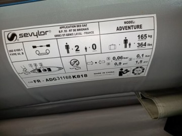 Sevylor Adventure Kit 2-местный каяк AS3017