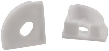 Алюминиевый ПРОФИЛЬ ДЛЯ СВЕТОДИОДНЫХ ЛЕНТ 8 и 10 мм, угловой, анодированный, комплект 1 м