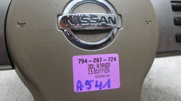 NISSAN PATHFINDER R51 NAVARA D40 VOLANT ULOŽENÍ ŘIDIČE
