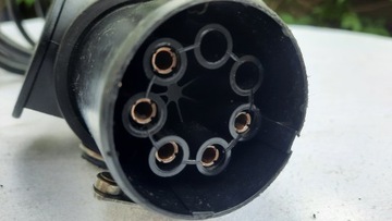 СПИРАЛЬНЫЙ ПРИЦЕПНЫЙ КАБЕЛЬ TIR ABS 5 PIN 24V 4,5 м