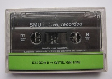 Концерт SMUT Punk в записи ~ кассета