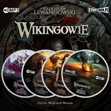 Pakiet: Wikingowie T.1-4 Audiobook /Storybox
