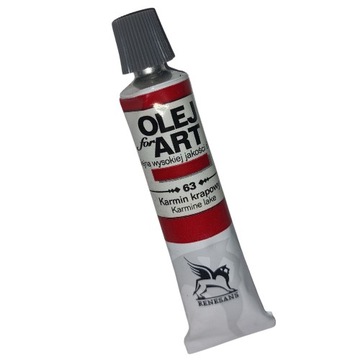RENESANS FARBA OLEJNA 20ml KARMIN KRAPOWY 63