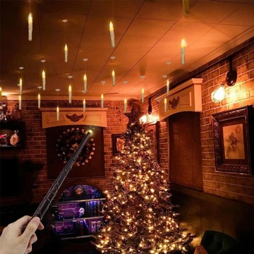 20 ШТ. ПЛАВАЮЩАЯ БЕСПЛАМЕННАЯ СВЕЧА С ДИСТАНЦИОННОЙ ПАЛОЧКОЙ, СВЕЧИ ДЛЯ ХЭЛЛОУИНА