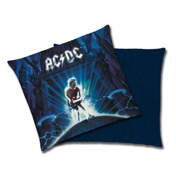 Poduszka AC/DC 40x40cm jasiek MUZYCZNA ZESPÓŁ AC-DC ROCK ROKOWA