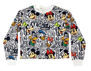 $40 DISNEY Myszka Miki Mickey Mouse Bluza Crop Top