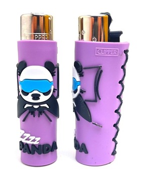 ЗАЖИГАЛКА CLIPPER FLAME PANDA THC CASE