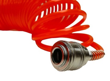 СПИРАЛЬНЫЙ ПНЕВМАТИЧЕСКИЙ ШЛАНГ ДЛИНОЙ 20М, ОБРЕЗАННЫЙ ШЛАНГ ДЛЯ КОМПРЕССОРА С СОЕДИНИТЕЛЯМИ