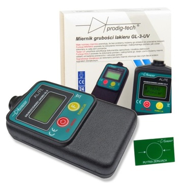 Miernik PRODIG GL-3UV czujnik pomiaru grubości lakieru z wyświetlaczem LCD