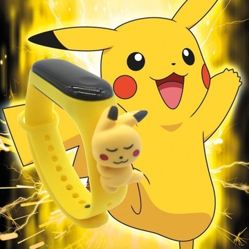 ЭЛЕКТРОННЫЕ СВЕТОДИОДНЫЕ ЧАСЫ ДЛЯ ДЕТЕЙ SMARTBAND PIKACHU POKEMON WRISTBAND