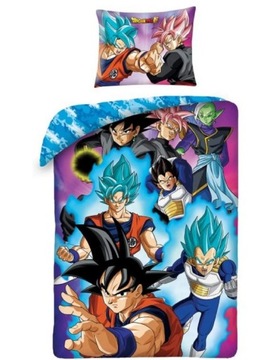 140х200 ДЕТСКОЕ ПОСТЕЛЬНОЕ СРЕДСТВО РЮКЗАК DRAGON BALL СУМКА