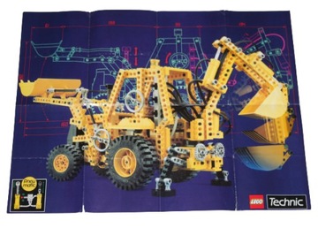 LEGO PLAKAT TECHNIC 1989 ROK 107182 K3313
